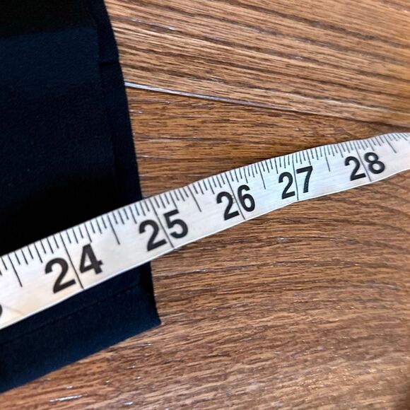 Aritzia Babaton black seam front pull on tapered pant 6 - Picture 5 of 11